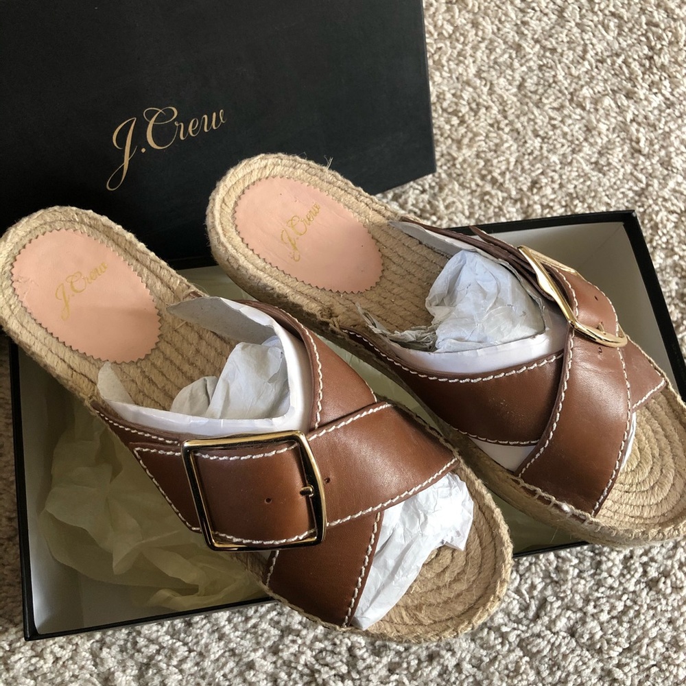 J. Crew Cross-strap Espadrilles